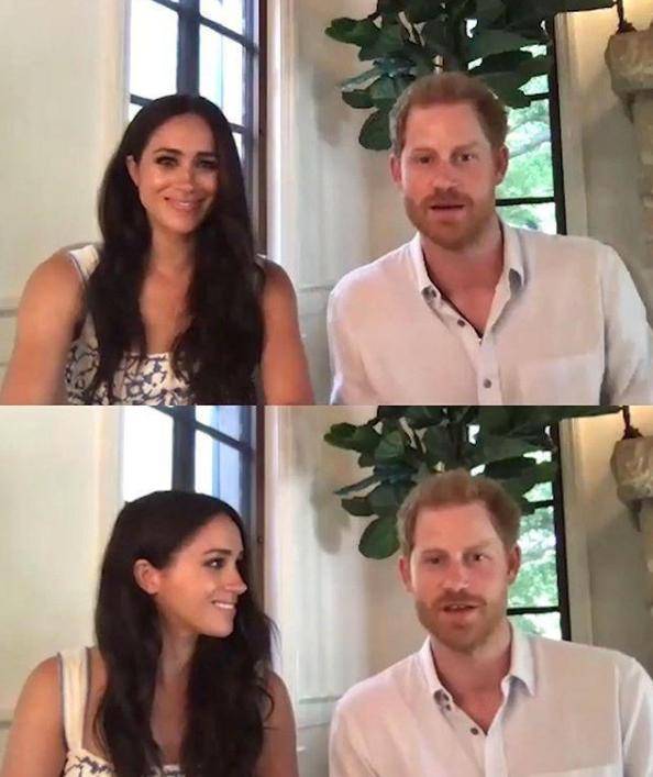 豪宅|梅根如愿以偿,坐在大豪宅开视频会议,浓浓的烟熏妆很抢镜