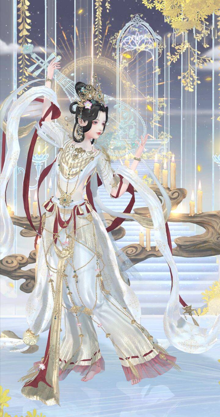 灵感|云裳羽衣：妙音美如画！这5套灵感来自传说，每个都是神仙本仙