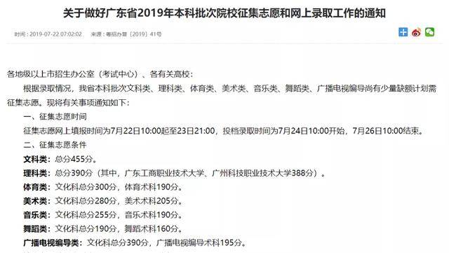 名单|补录大学名单什么时候公布？哪些同学可以补录？