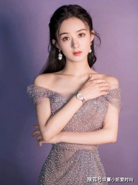 原创赵丽颖白色造型仙气十足,太美了,是心动的感觉