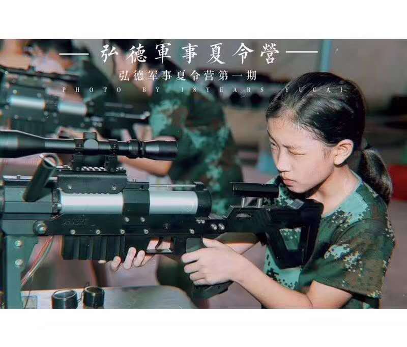 体验军事演练拓展研学训练项目 气炮枪军博射击主题乐园
