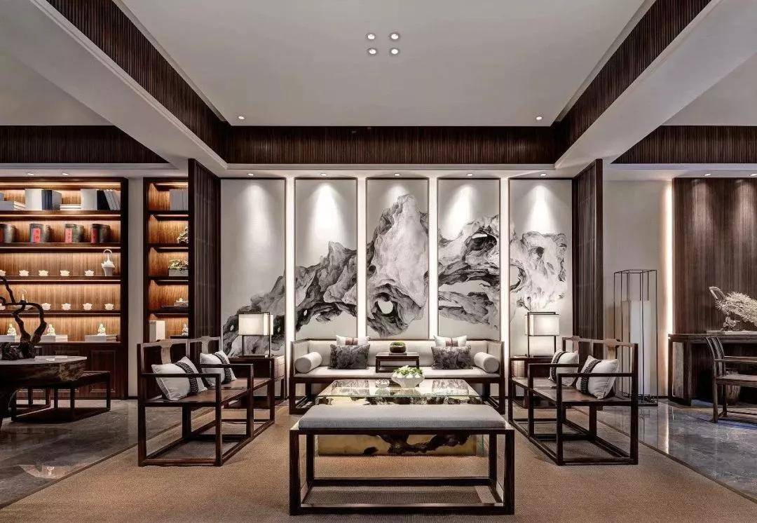 妙彩金饰画:诗情画意,新中式元素装饰