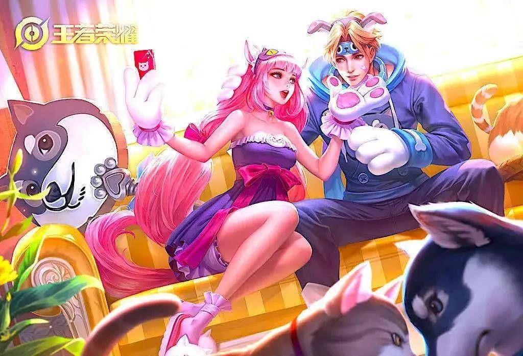 王者荣耀猫狗日记星元皮肤多少钱大乔云朵天使皮肤限时返场
