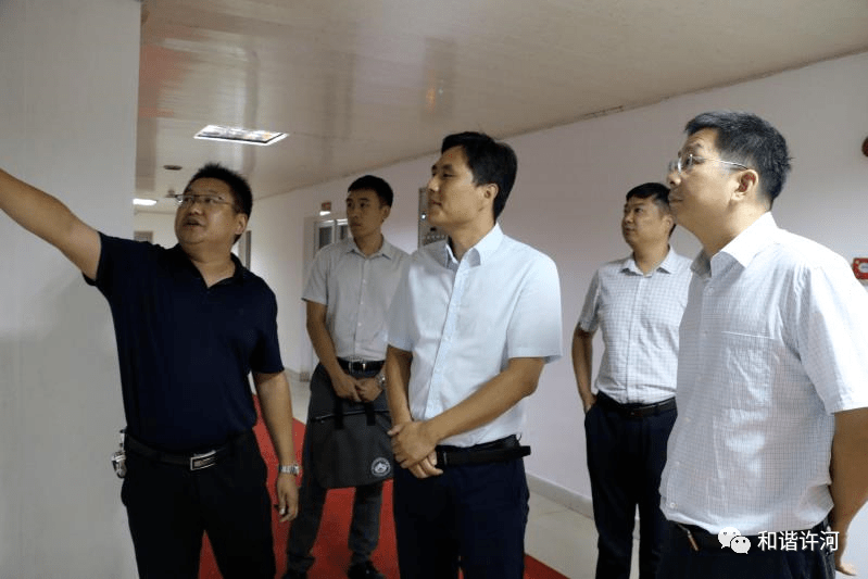 东台市委副书记,副市长李宝会到许河镇调研