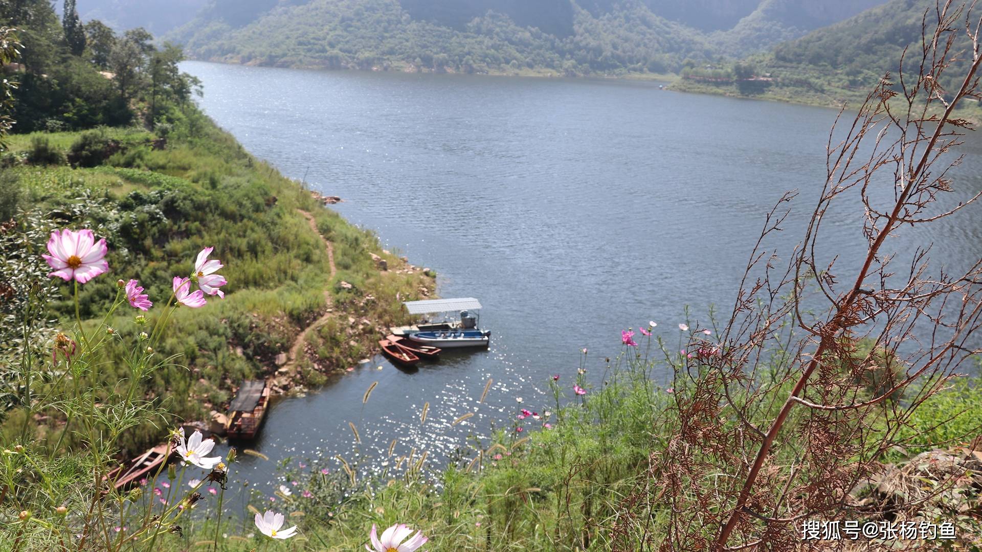 初探秦王湖,钓鱼好去处,这边风景独好