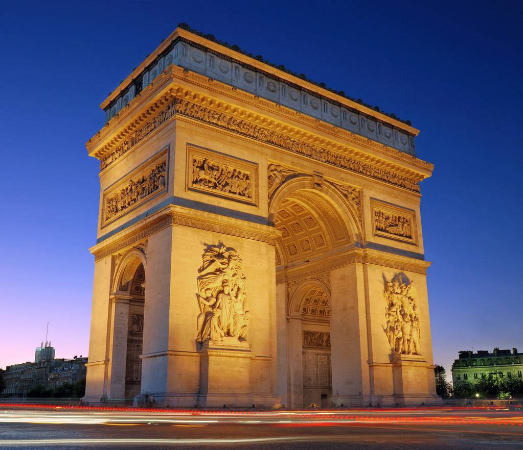 原创凯旋门法国巴黎地标