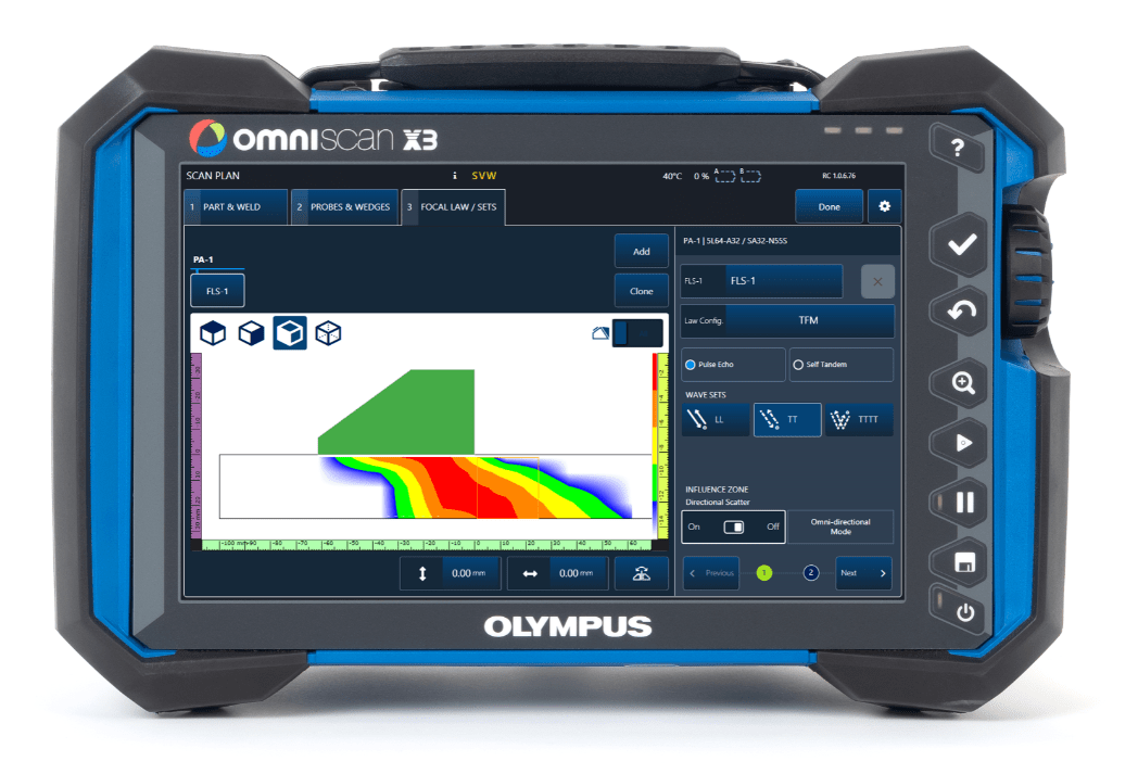 功能|奥林巴斯发布OmniScan X3探伤仪更新软件，全面提升用户工作效率
