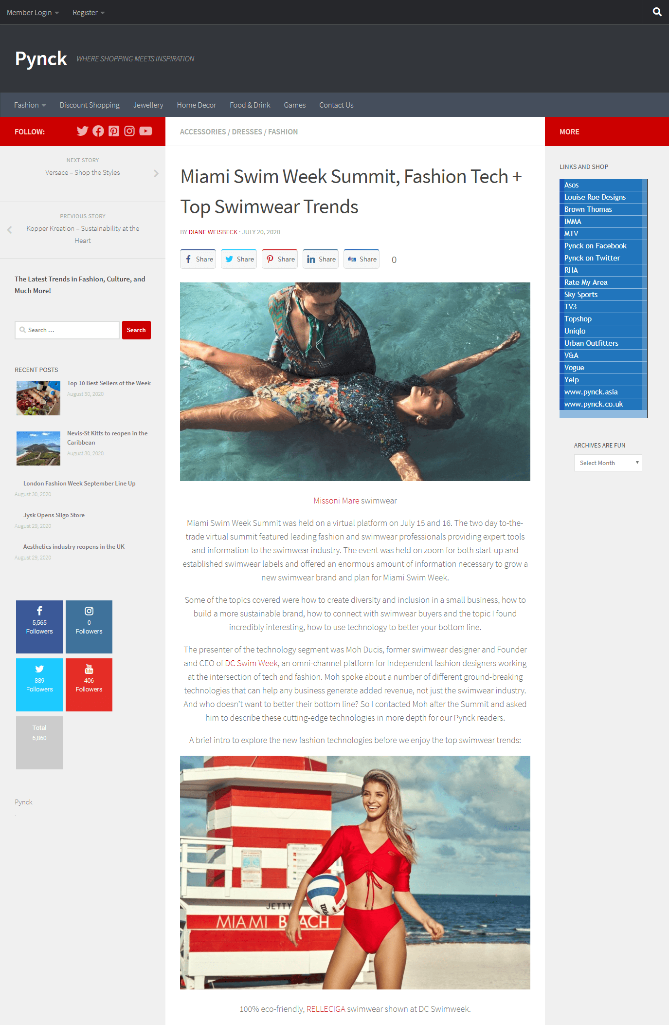 品牌|2020迈阿密泳装周即将来袭 国际知名泳装品牌走秀名单泄露