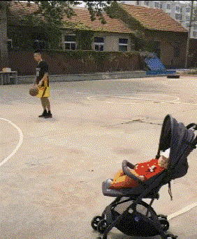 爆笑gif图片 你是我见过的唯一一个能战胜大鹅的人