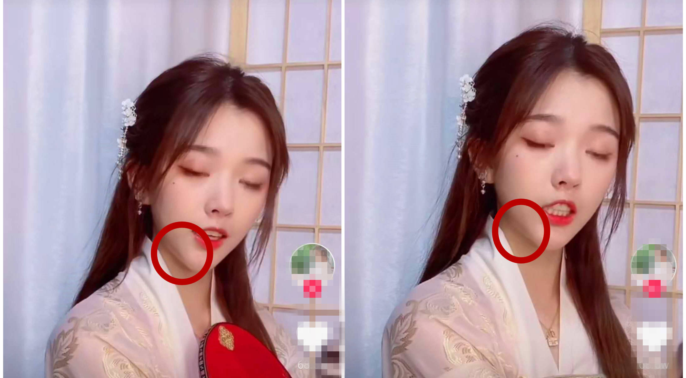 刘思瑶|下一个刘思瑶？3000W粉网红美颜翻车！彭十六新视频暴露双下巴