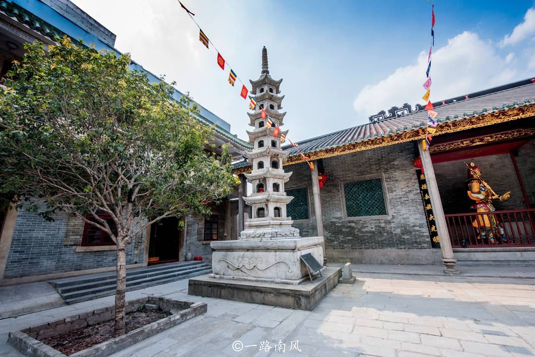 达摩|广州传奇佛寺,被尊为四大丛林之首,里面竟陈列过马可·波罗像