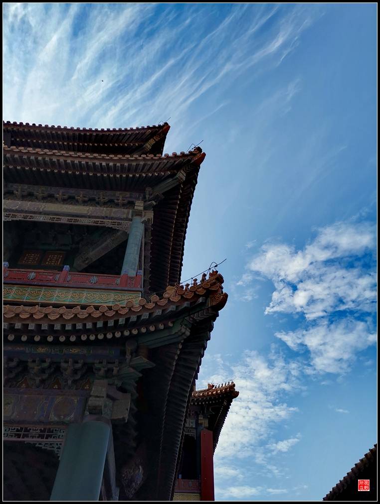 故宫|故宫高天流云 太任性了