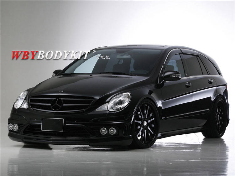benz奔驰r级w251r300r350500改装wald包围保险杠前杠后杠雾灯尾嘴