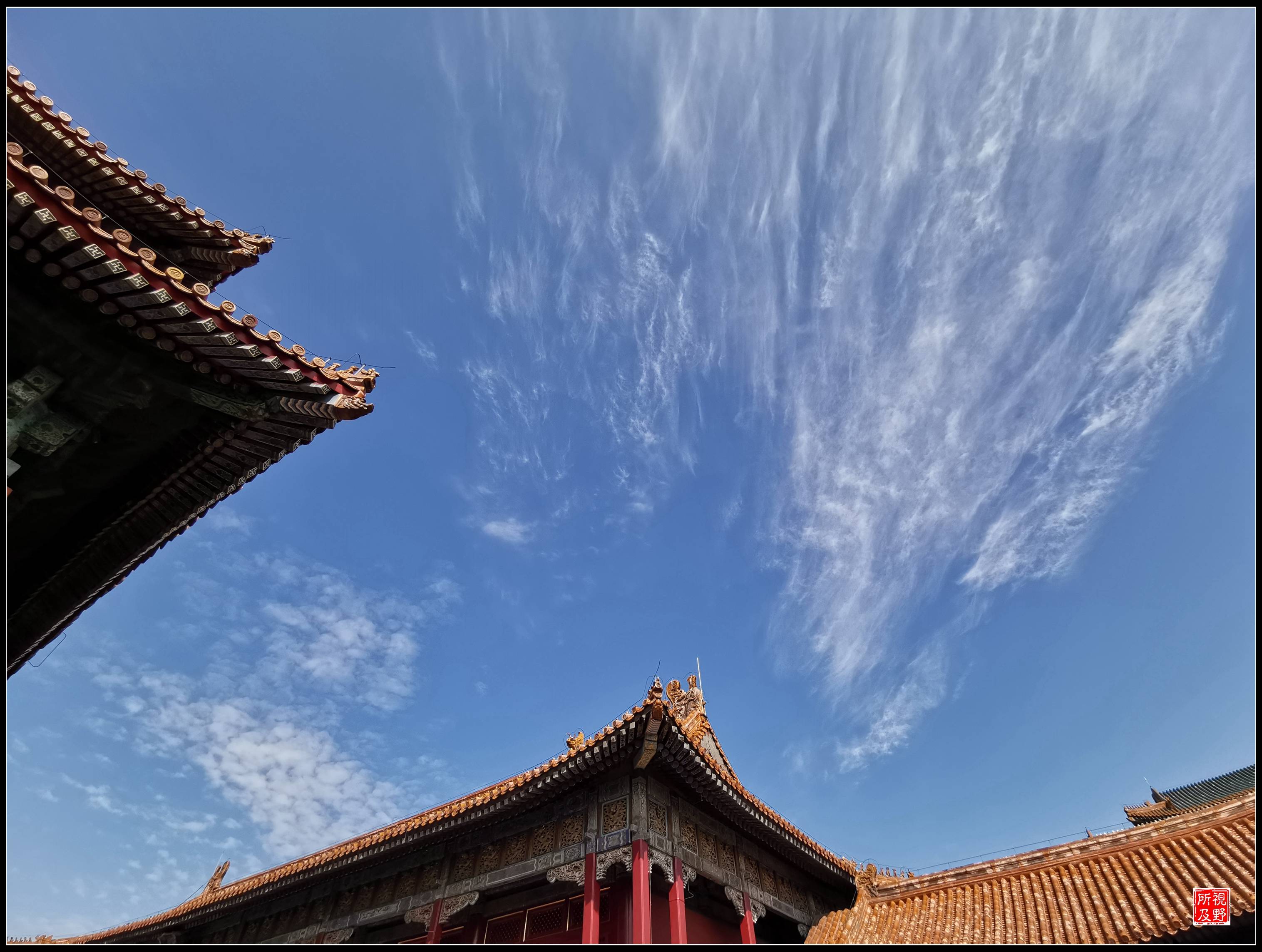 故宫|故宫高天流云 太任性了