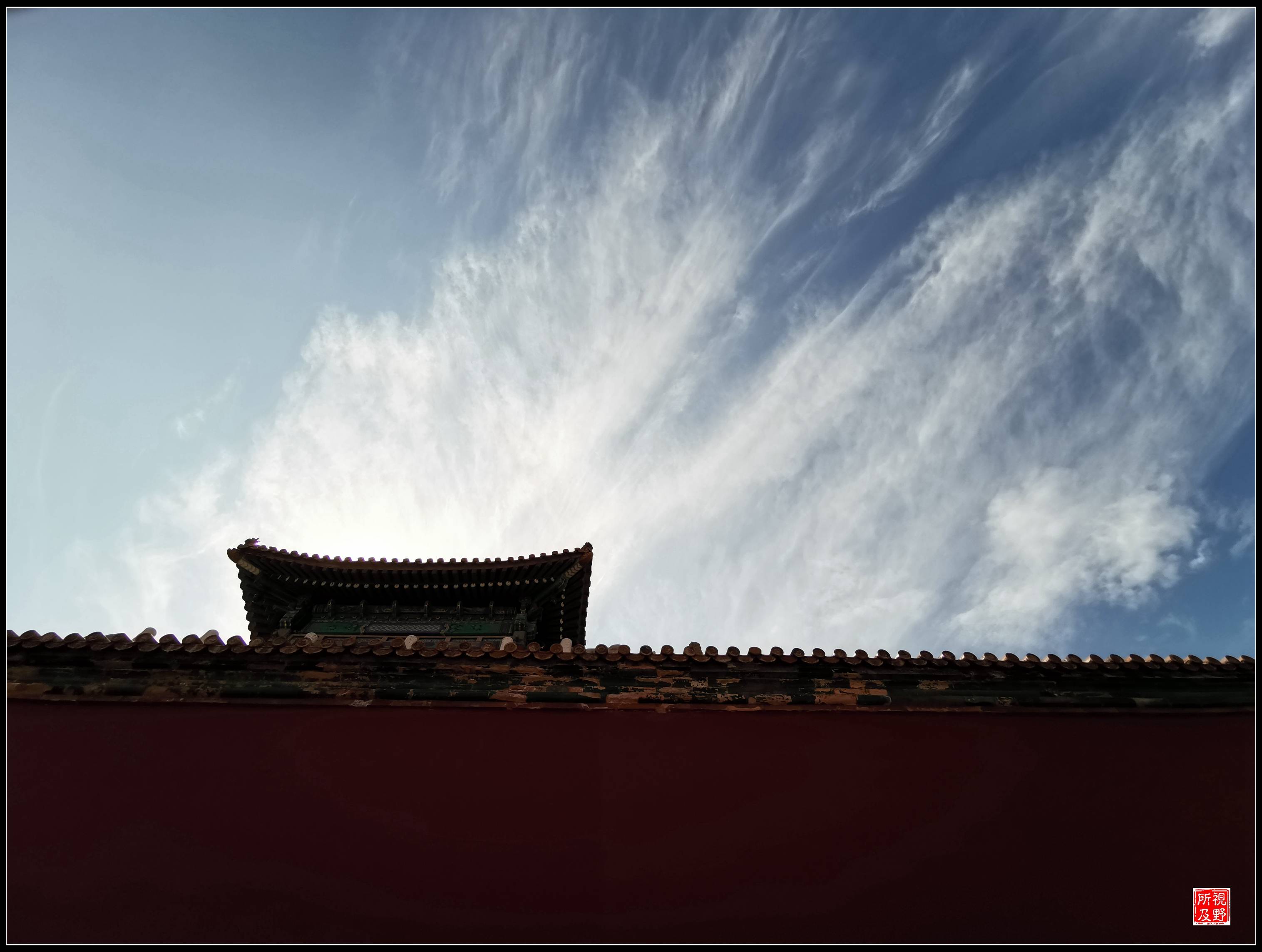 故宫|故宫高天流云 太任性了