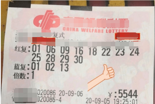 2020086期中国福利彩票双色球开奖结果,本期独蓝号码06