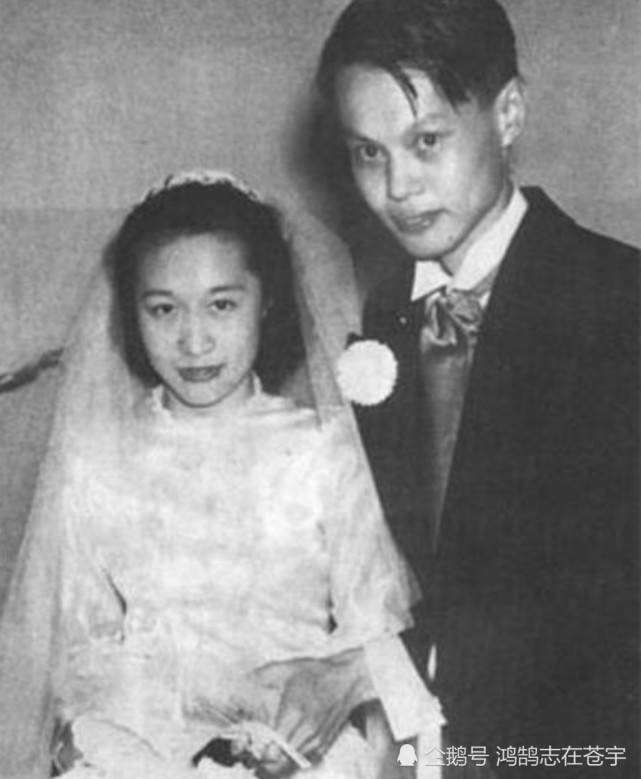 原创老照片川岛芳子亲妹烟瘾很大图五杨振宁和杜致礼结婚时的青涩照