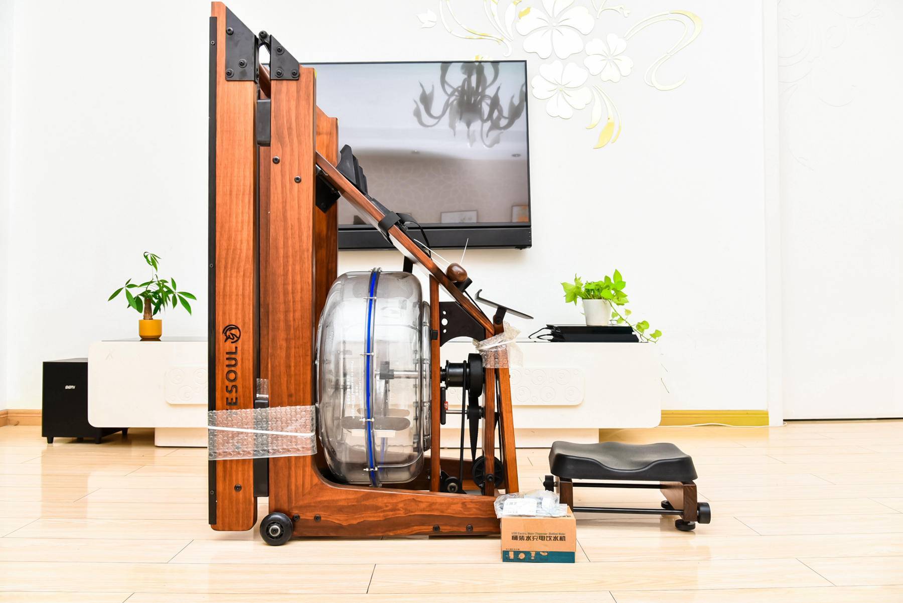 支架|体重蹭蹭往上涨,健身房太远,怎么办?可折叠野小兽划船机来帮忙