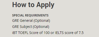 项目|天道出国留学老师：申请这些美研项目，不用提交GRE成绩！
