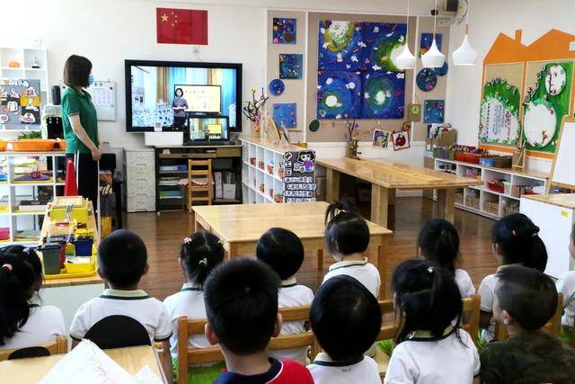 幼儿园|北京市海淀区北部新区实验幼儿园中大班的孩子们返园啦