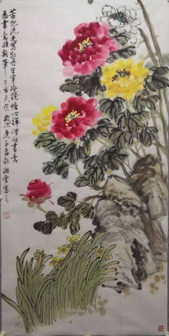 红烛礼赞—昌邑市庆祝教师节书画作品展_国画