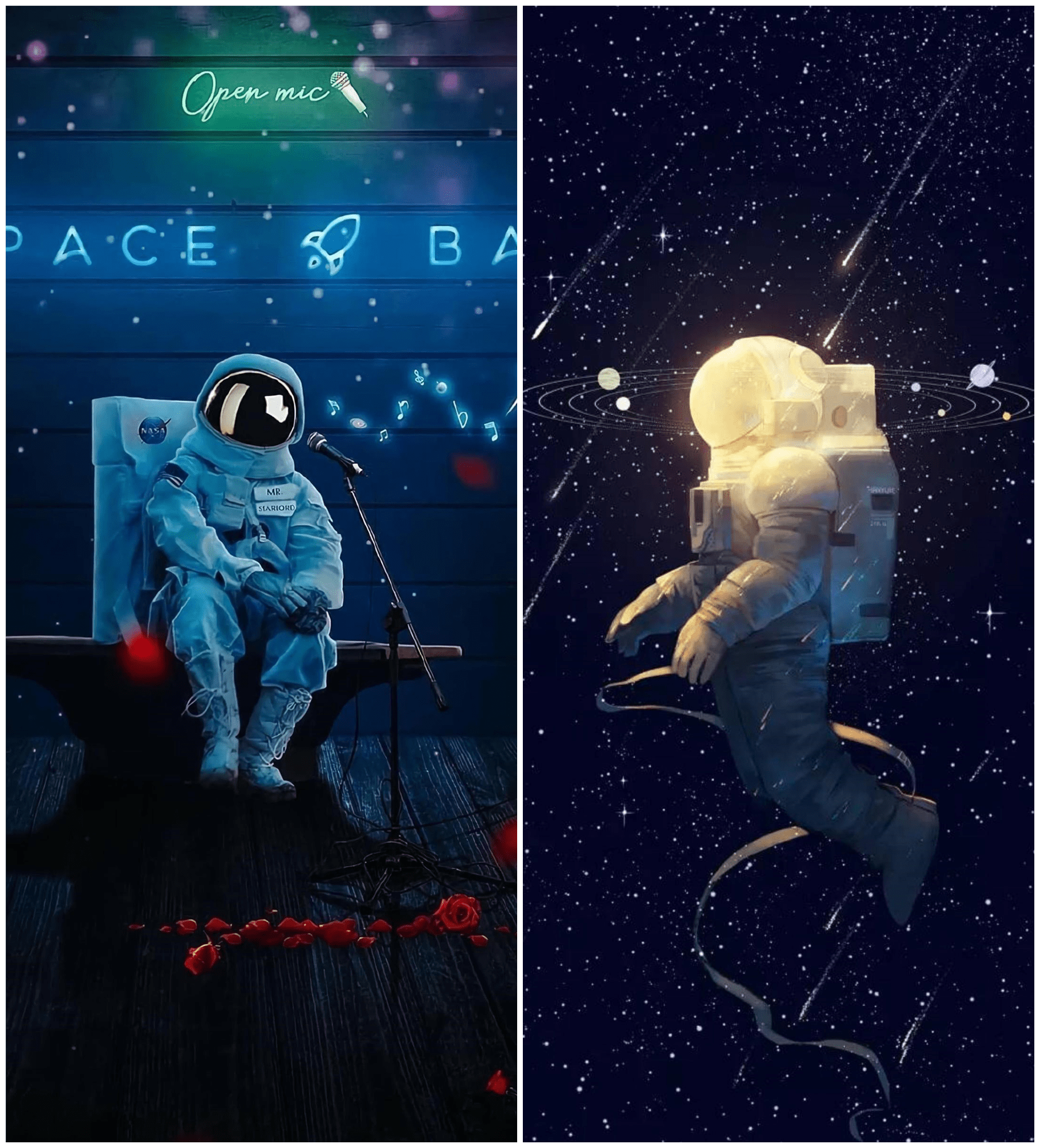 壁纸丨高清太空人壁纸,每个人都想当宇航员