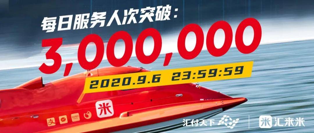汇来米单日交易笔数已突破300万 依托汇付天下完成了飞速成长_http://www.guangzhoudaikuan.com_聚合码_第1张