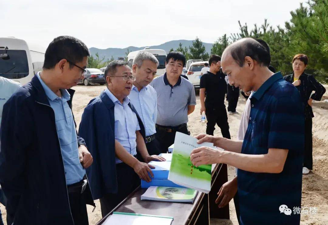 张效彪来石楼县观摩调研造林专业合作社规范提升工作