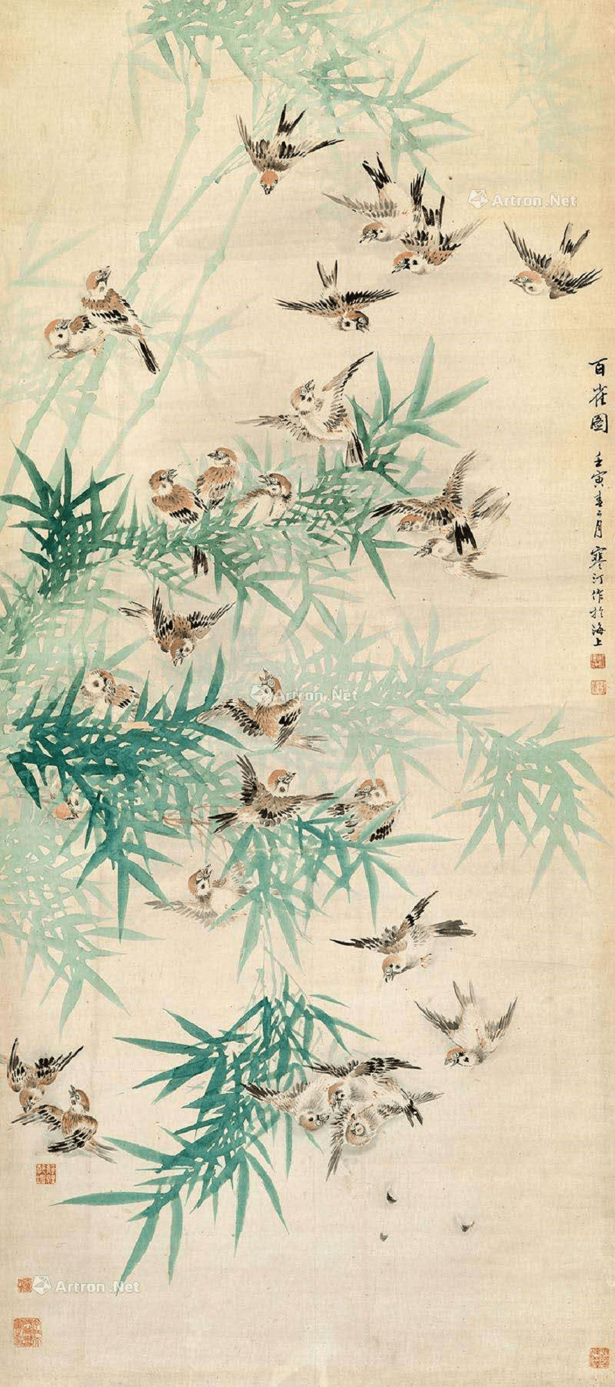 江寒汀花鸟画欣赏(七)