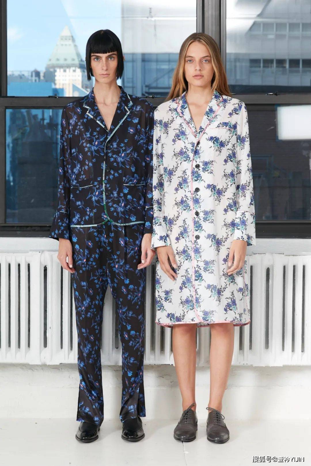 Xue|2021纽约时装周来啦！Xue Gao：是心动呀！睡衣+夹克就能快速完成今日穿搭