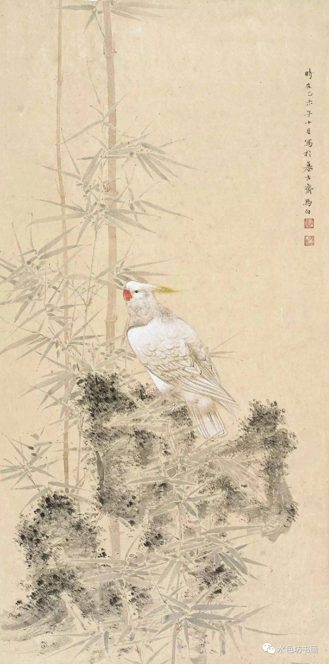 画家专栏│马白仿古创新清丽绝尘