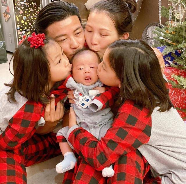 儿女|原创蔡少芬47岁生日，撇下儿女过二人世界，与张晋贴脸秀对戒甜蜜放闪