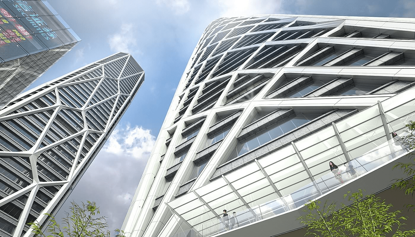 深圳中信金融中心项目的3个方案,Gensler胜出_建筑
