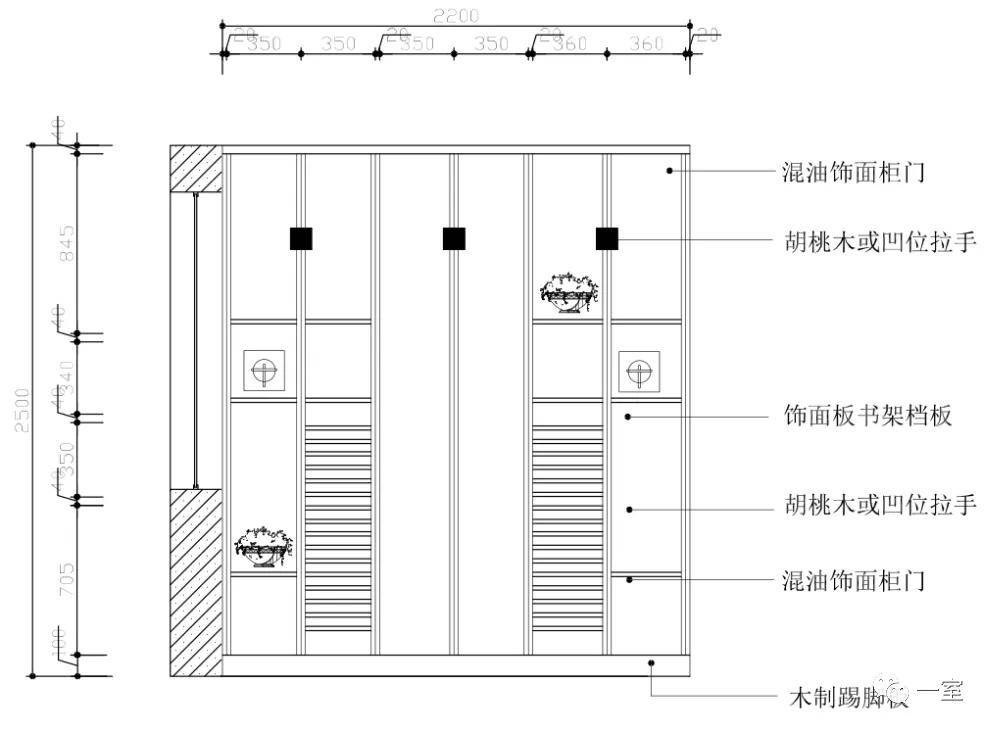 家装柜体立面cad图集 快来领取吧!