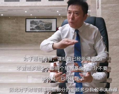 谭松韵工作室:是否认可司机被判6年赔135万,谭