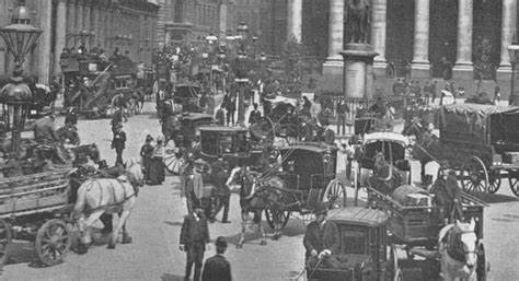 图一:1850年的伦敦街头