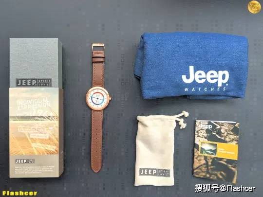 石英表|小米有品高档手表,Jeep双视觉显示男石英表,尽显男人本色