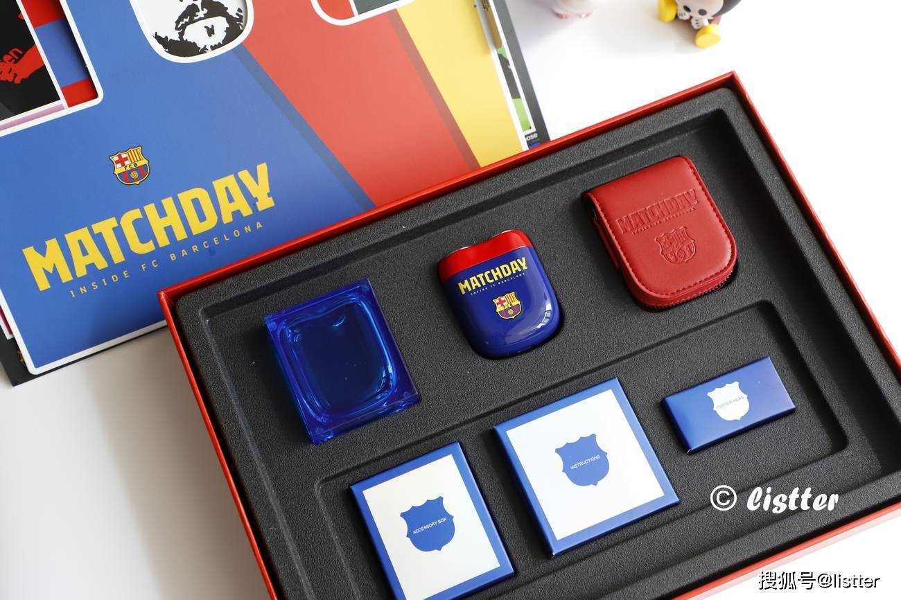 巴塞罗那|剃须刀也能当时尚潮品，YOOSE有色巴塞罗那比赛日联名款测评