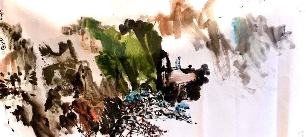 国画家周漾澜绘画作品多次应邀参加全国性大展