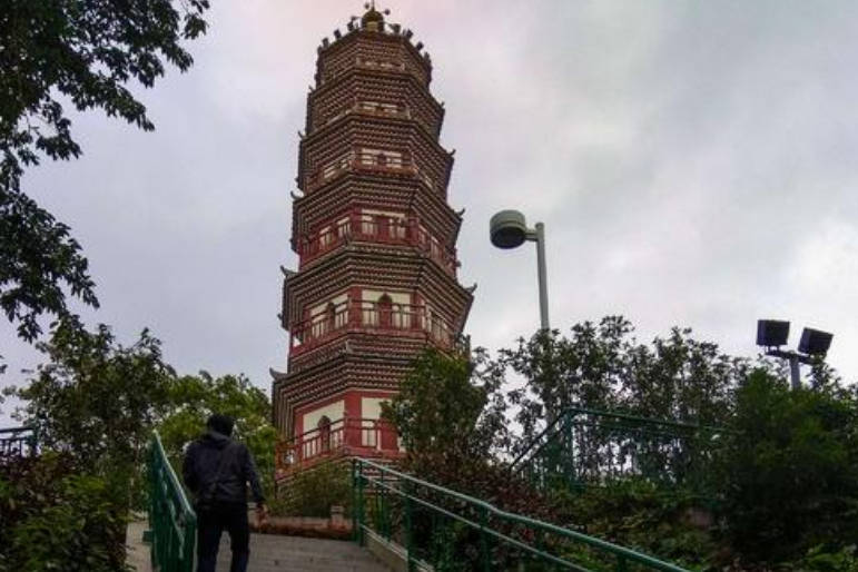 中山市又一地标走红,坐标中山公园,为"香山八景"之一