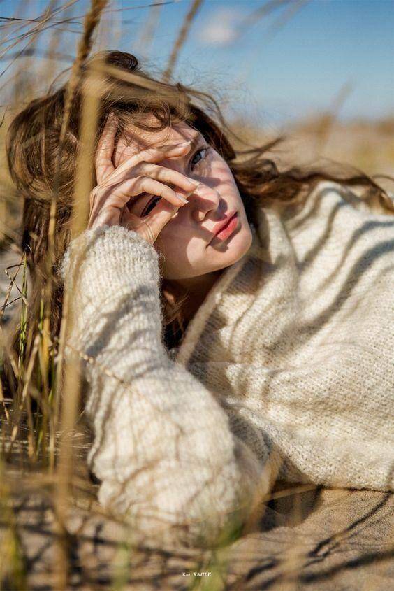 沙漠|拯救大沙漠，能掐出水的少女肌肤，秋天也一样有