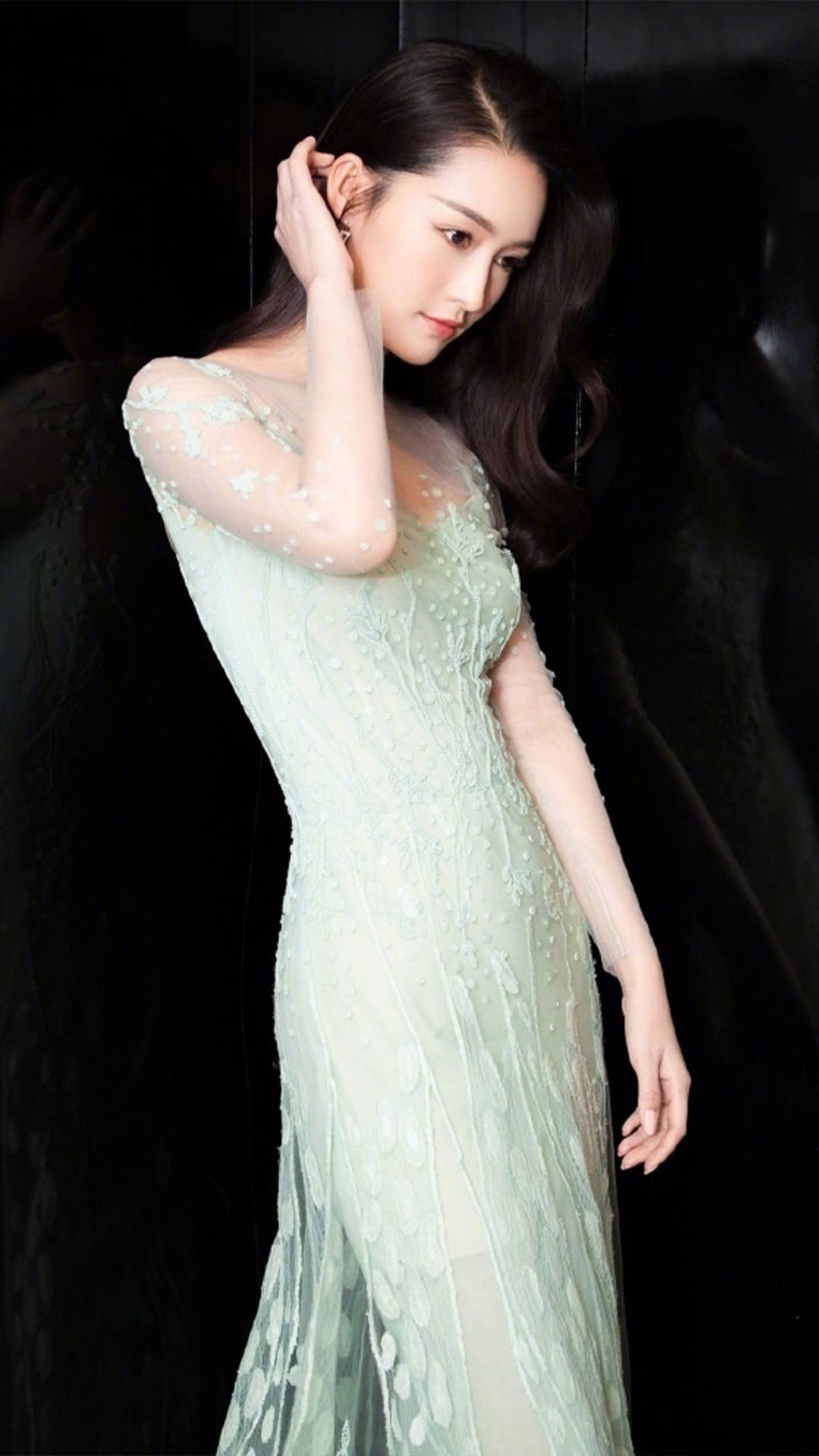 李沁,治愈系笑容,真美