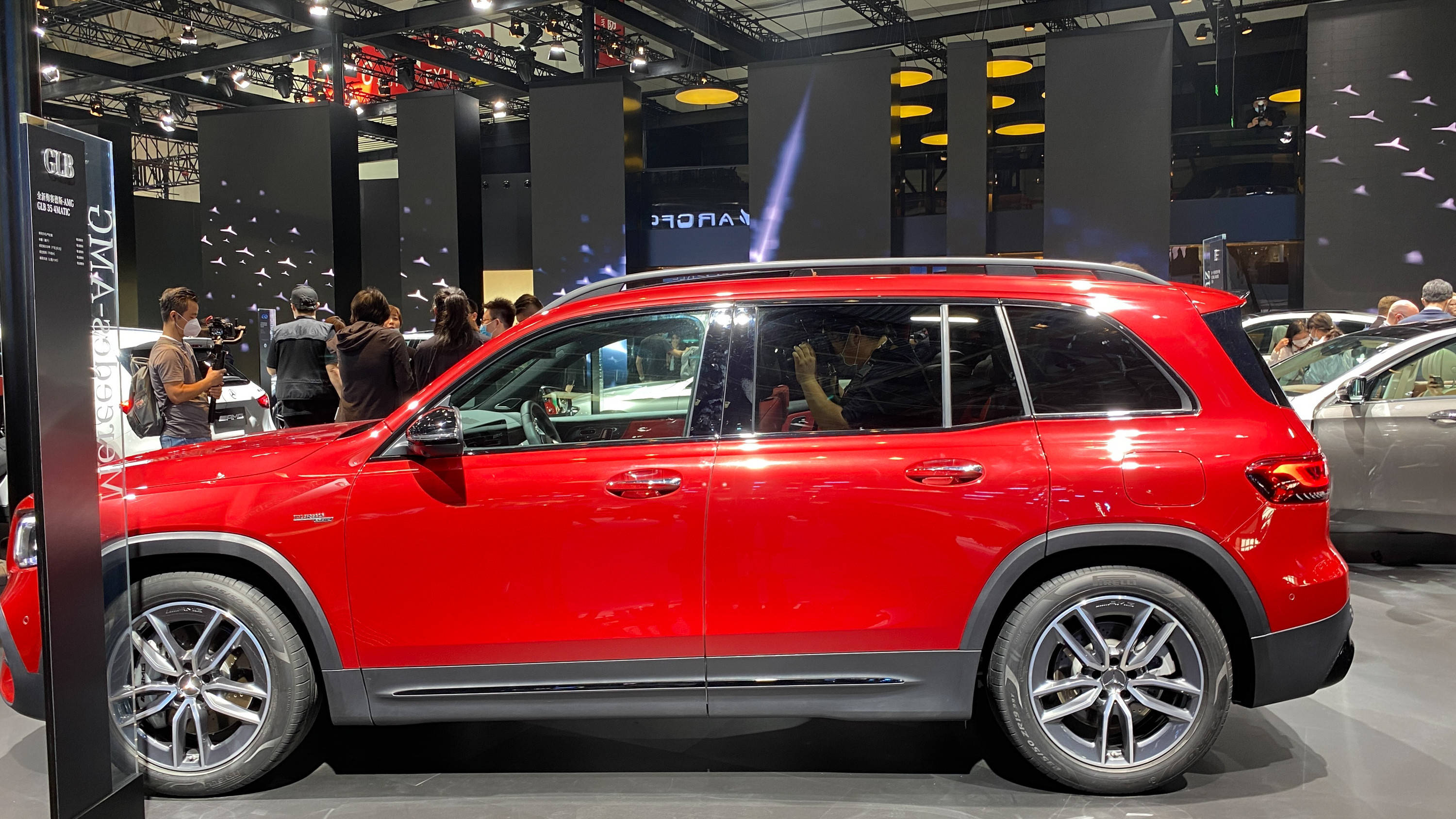 七座性能suv 梅赛德斯amg glb 35车展亮相