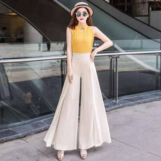 潮流|街拍:初秋穿搭,这6款阔腿裤引领时尚潮流