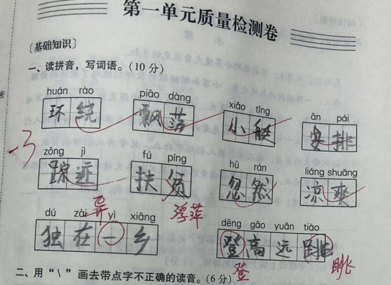 小学生填空太有才形形色色花样百出老师你知道的太多了