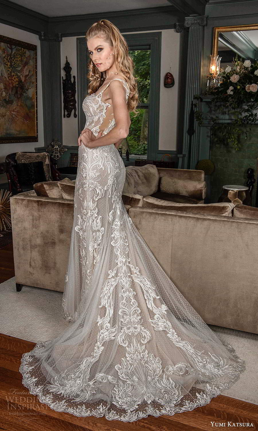 &quot|Yumi Katsura2021＂Ravishing&Resilient＂秋季婚纱系列 提升女人身体的自然美感