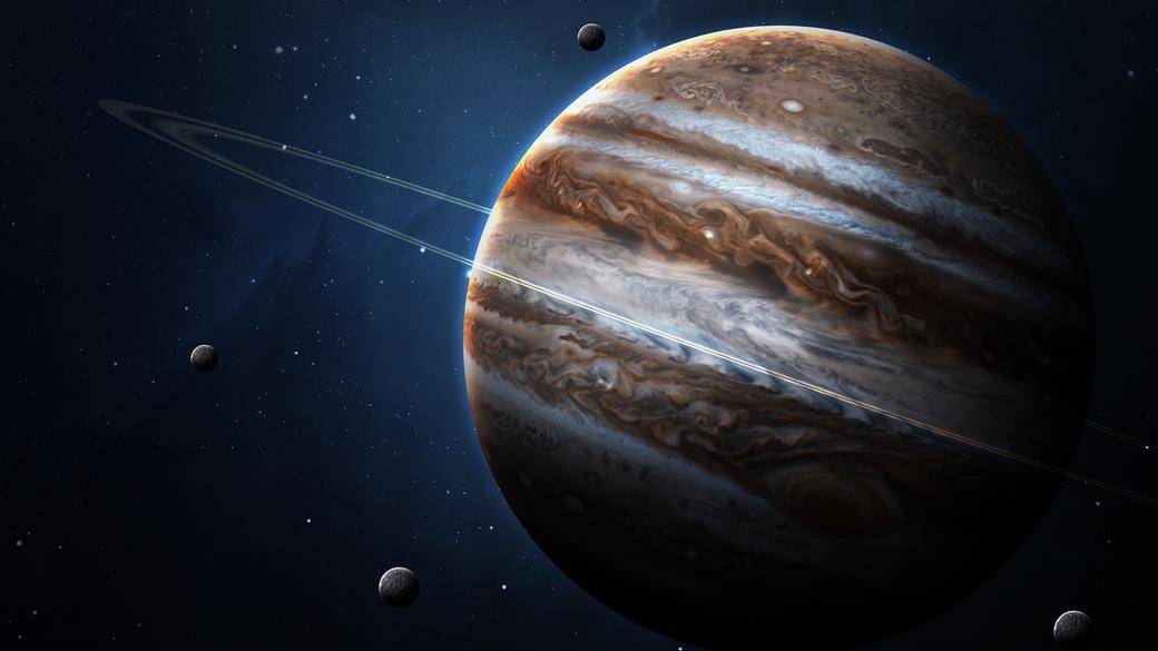 你知道么,其实木星和土星一样也是有光环的!