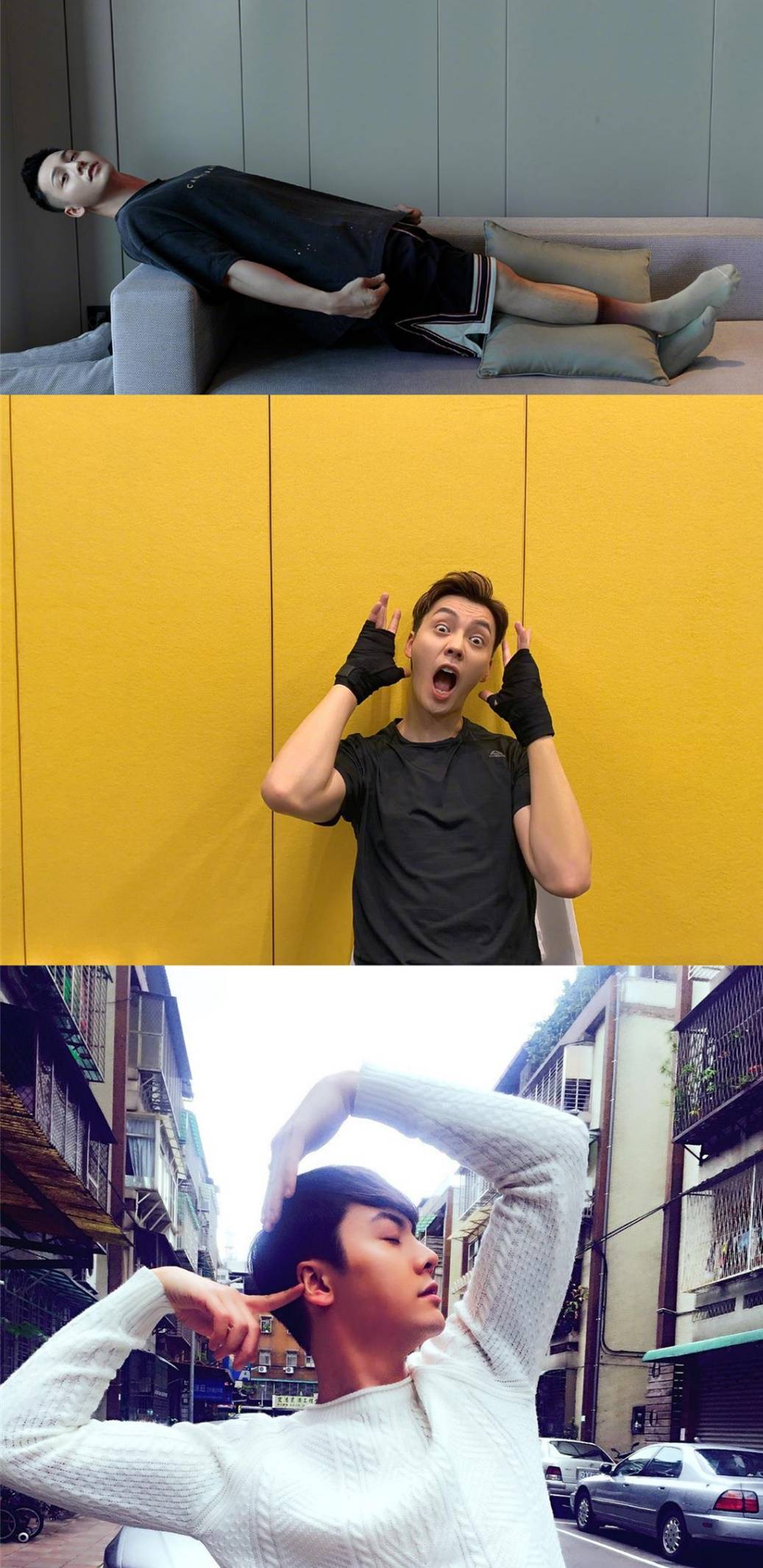 图文|林更新陈伟霆发博图文引热议,性别一转转评过万,网友是否太较真