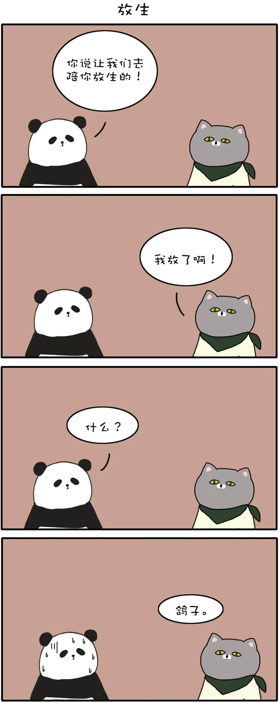 冷幽默漫画：猫狗趣闻の今天你笑了么？_作品