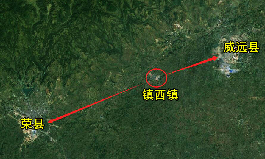 四川内江一个镇位于威远荣县两县城之间是全国重点镇